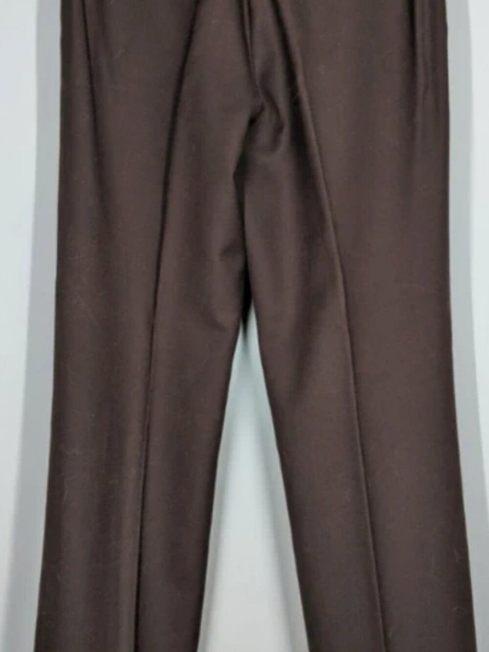 JCrew classic dark brown wool slacks - US petite 2 - Picture 5 of 5